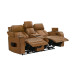 Regal Leather-gel Power Loveseat Cognac Regal Leather-gel Power Loveseat Cognac